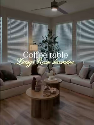 Mesa de centro redonda @GiratreeFurniture #coffeetable #nestingcoffeetable #giratreefurniture #livingroomdecor 