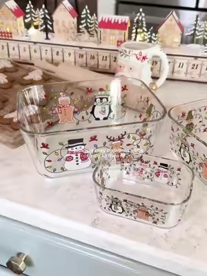 Keep your holiday kitchen organized in the prettiest way with these Christmas glass food storage containers from QVC. Perfect for storing Christmas cookies, holiday leftovers, festive treats, meal prep, or gifting homemade goodies, these durable glass containers are as functional as they are festive. They go from fridge to table beautifully and make holiday hosting feel a little more magical. #QVCFinds #ChristmasKitchen #HolidayDecor #GlassFoodStorage #HolidayHosting