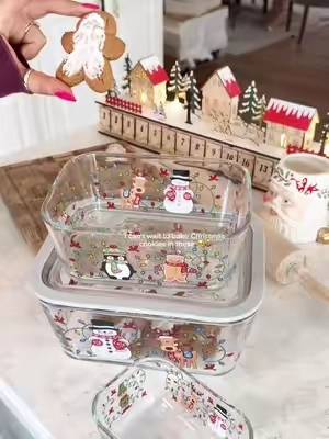 Get your kitchen holiday-ready with this festive 3-piece glass food storage container set from QVC! 🎄 Perfect for storing Christmas cookies, leftovers, meal prep, and holiday treats, these beautiful glass containers go straight from the fridge to the microwave or oven for everyday convenience. The festive designs make them just as pretty for serving as they are for storing, bringing a little extra holiday magic to your kitchen all season long. Whether you’re baking, hosting, or gifting homemade goodies, this set is a holiday must-have. ✨🍪 (qvc.com) #QVC #HolidayKitchen #ChristmasDecor #GlassStorageContainers #HolidayHosting 