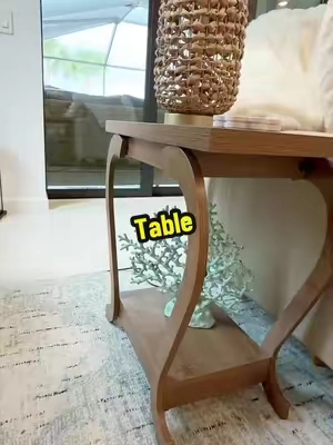 This was the perfect side table for us. We needed a narrow table.   #endtable #table #sidetable #homedecor #apartmentdecor 