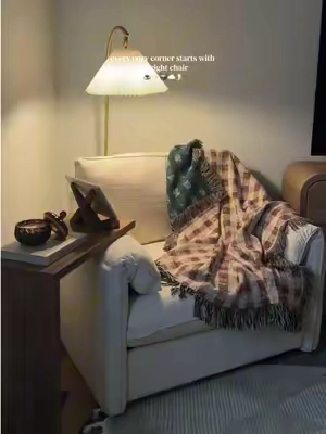 The perfect chair for slow mornings, good books, and cozy nights.🕯️  #accentchair #oversizedchair #cozyhome #sofachair #comfychair  