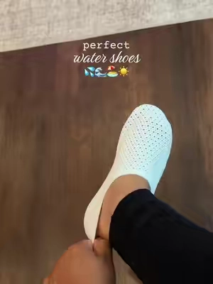Great for the water, and slippery areas + still cute! #watershoes #watershoe #poolessentials 