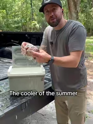 The perfect little cooler for everything! #tiktokshopsummersale #cooler #beachcooler #summercooler 