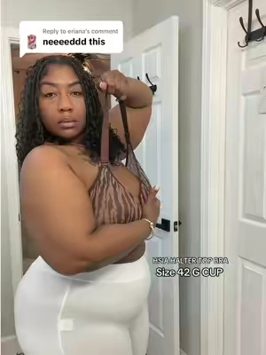 Replying to @eriana this halter top bra is the perfect solution for halter tops and many more. Adjustable removable straps lightweight bra #brarecommendation #hsiabra #plussizebra #affordablebra 