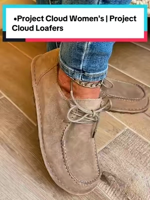 Project Cloud Women's | Project Cloud 100% Genuine Leather Loafers for Women | Soft & Plush I moccasins ##projectcloud##loafers##moccasins##tiktokshopsummersale##tiktokshopcreatorpicks