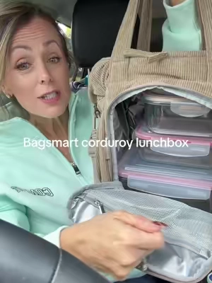 @BAGSMART just dropped a brand new corduroy lunchbox for the fall loving girlies!!!! So much room in this lunchbox and super durable material which is why everyone loves Bagsmart products!! If you have to go back to school….go back to school cute!!! #bagsmart #lunchbox #crossbody #tiktokshopbacktoschool 