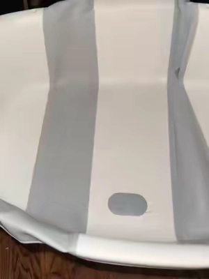 #collapsablebathtub #digitalreader #watertemp #babybath #toddlertub 