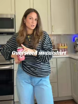No really these are the best for the price!! Such a good oversized sweatshirt! 