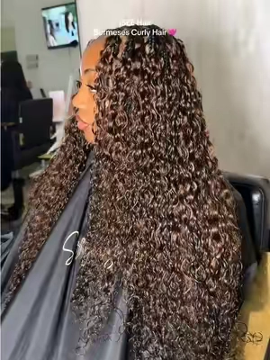 @ISEEHAIR Gone do it every time!! this color is so perfect and it makes the perfect summer hairstyle 🤎🤎  #miracleknots #bohobraids #iseehair #burmesecurly #summervibes 