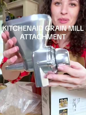 as always read the instructions and make sure you’re maintaining your Kitchenaid if you use this attachment! 