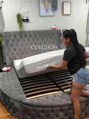 Colchón memory foam✨ #memoryfoam #novilla #mattress #colchones 