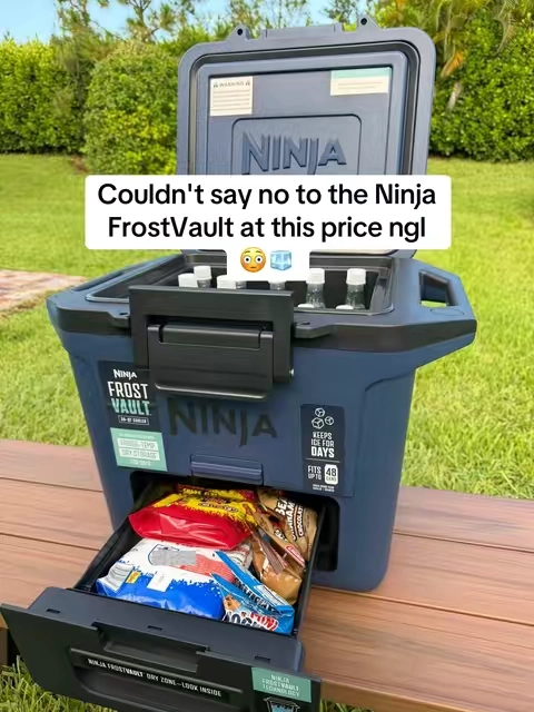 #ninjafrostvault #ninjacooler #cooler #portablecooler #ninja 