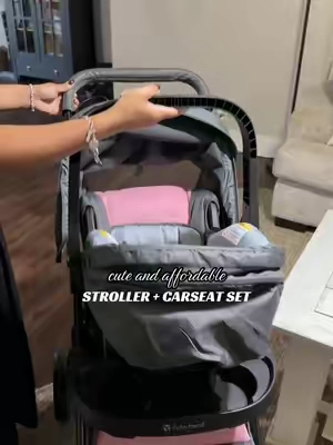 This set is so lightweight while still keeping the great quality. Super affordable! Definitely recommend! #babytrend #car seat #stroller #travelsystem #travelsystemstroller 