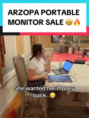 We wanted our money back! #portablemonitor #monitor #dualmonitor #tiktokshopcreatorpicks #productivityhack 