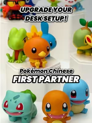 Time for another desk setup upgrade! 💻 Remember the iconic Professor's suitcase? Now you can bring it straight to your gaming setup. Each miniature case features three starter Pokémon from the same generation. Whether you line them up on your desk pad or sit them right on top of your computer monitor, they are the perfect companions. 🎒🍃 Which generation is your absolute favorite? Let us know in the comments! 💬 👇 Grab yours below. 🛒 #pokemonfigures #pokemoncommunity #pokemon #deskdecor #tiktokshopsummersale