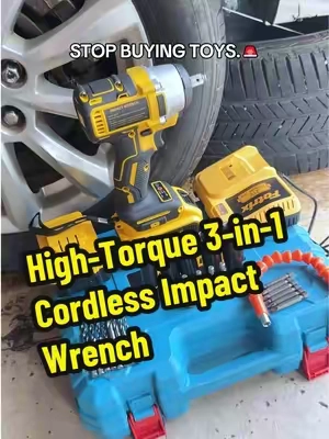 Stop using those toy impact wrenches; this beast is on another level 🚀 The 3-in-1 impact wrench that’s replacing multiple tools in the garage 🚗 #AutoTools #ImpactWrench #DealsforYouDays #DIYAuto #TikTokShop