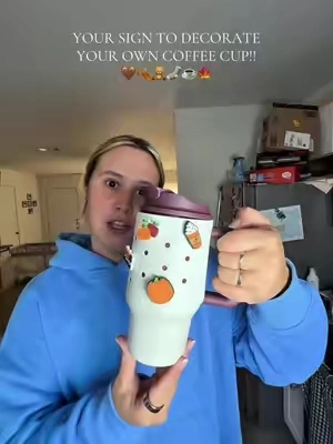 So cute and fun! #frostbuddy #coffeetumbler #coffeelovers #cute #fallvibes 