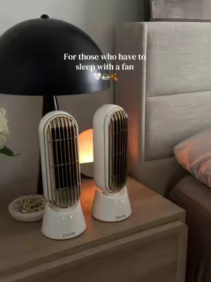 These don’t ruin the aesthetic, they’re portable, and easy to take with you when you travel #portablefan 