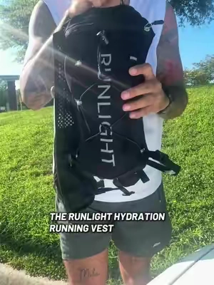 The Runlight Hydration Running Vest is perfect for runners, hikers, and walkers. It has storage to keepnyour belongings and a 1.5L hydration bag to keep you hydrated without having to carry water bottles #runlight #runningvest #hydrationvest #runneressentials #runningessentials 