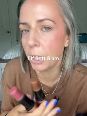 @e.l.f. Cosmetics soft glam bronzer and blush. #makeupreview #eyelipsface #elfcosmetics #makeup #bronzer 