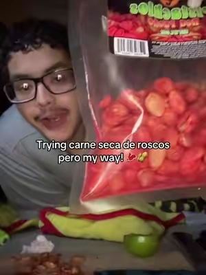 Weiii está bien deli de @Rosco's Beef Jerky #foryoupage #carneseca #pistachio #pera #viral 