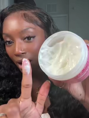 Your hair will smell like a vanilla bakery #camillerose #hairbutter #tiktokshopcreatorpicks 