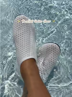 WateLves Barefoot Water Shoes for Women Swim Beach Aqua Socks Quick Dry Walking shoes with gripped bottom 💦  #watershoes #barefoot #barefootshoes #summervibes #pooltime 