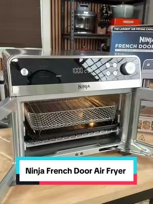 Ninja French Door Air Fryer #ninjaairfryer #airfryer #kitchenappliance #tiktokshopcreatorpicks *prices and discounts are subject to change and accurate based on the time of posting, sale ends today 
