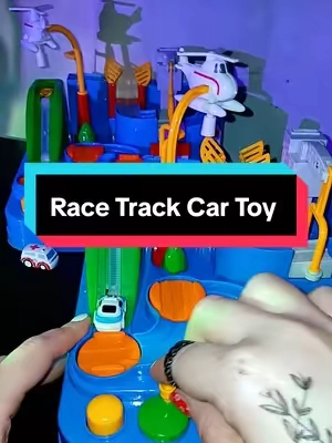 this race track car toy more than a toy...its been helping build my kids problem solving skills.  #racetracktoy #racecartoy #giftsforkids #kidstoys #tiktokshopcreatorpicks 