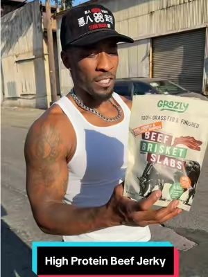 High protein beef jerky snack. #tiktokshopsummersale #beefjerky #snacks 
