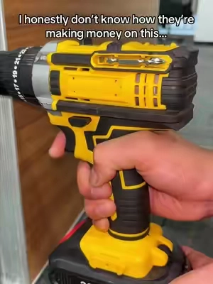 I can't believe they put a cordless drill, batteries, and all these accessories in one kit for this price#diyproject #toolset #homediy #cordlessdrill #homerepair 
