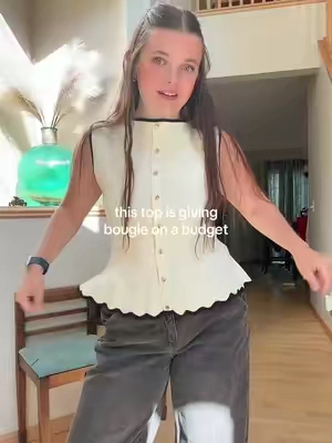 The cutest classy top