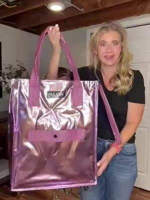 Exclusive Hulken Drop! Upgraded with a pocket and tonal straps! 🤩 #hulken #hulkenbag #rollingtote @QVC, Inc #QVCLoyaltyProgram  