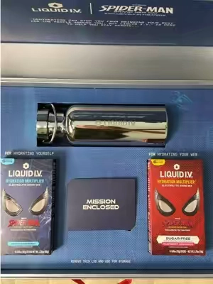 Liquid I.V. x Spider-Man 🕸️#liquidiv #liquidivpartner 