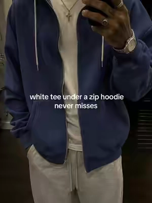 simple layers always work #fullziphoodie #ziphoodie #hoodie #streetwear #fitcheck 