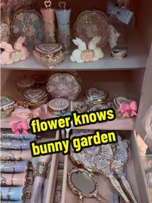 Most gorgeous Bunny Garden from Flower Knows 🎀🎀 #TikTokShopSummerSale #tiktokshopcreatorpicks #flowerknows @Flower Knows Makeup @flowerknows.us 