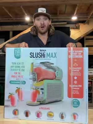 Ninja SLUSHi MAX Slushie Machine #slushi #ninjaslushi #slushimaker #margs #frozendrinkmaker 
