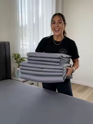 4pcs Sheet set#Tiktokmademebuyit #viral #fyp #BedSheetsSet #BambooBlend #SoftAndLuxury #HomeDecorIdeas #BedroomComfort #LuxDecor #SilkySheets #CozyBedroom #TikTokHomeDecor #LuxurySleep