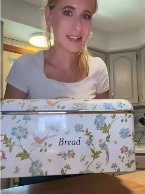 RESTOCK ALERT! 🚨 The Laura Ashley bread box is back! Perfect for keeping bread fresh while giving your kitchen that cozy cottage look. 🌿 #lauraashley #breadbin #kitchenstorage #homeessentials @QVC, Inc #QVCLoyaltyProgram 
