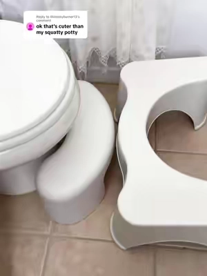 Replying to @thisismyburner13 it’s exactly why we made the switch. #toiletstool #ergonomics #bathroomupgrade #tiktokshopsummersale #tiktokshopbacktoschool @TUSHY 