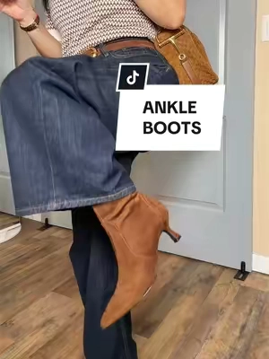 Kitten Heels Ankle Boots #ankleboots #boots 
