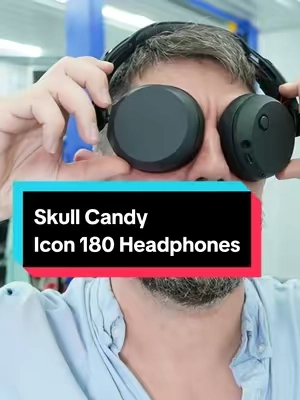 The Skullcandy Icon 180 headphones are built for all-day comfort with a secure fit and powerful sound. Whether you're working out, commuting, or relaxing, you'll get clear audio, deep bass, and long-lasting battery life to keep the music going. #Skullcandy #Icon180 #WirelessHeadphones #BluetoothAudio #WorkoutGear 