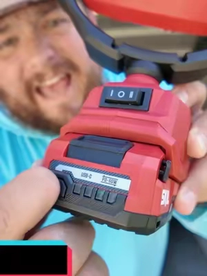 SKIL 12V Brushless Clamp Fan Starter Kit with Battery #SKIL #ClampFan #CordlessFan #PowerTools #JobsiteTools