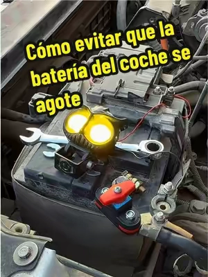 Protege la energía de la batería de tu coche. #tools #carbattery #cartools #auto #fyp 