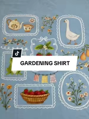 Buttery soft and the print is not crunchy. Washed and dried many times and the print is still perfect.  #gardeningshirt #shirt #giftforher #gardening #gardeningtiktok 