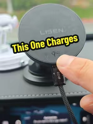 Replying to @edellcast26 This is the one to get for charging. #lisen #magsafecharger #carcharger #magneticphoneholder #tiktokshopcreatorpicks @Lisen US 