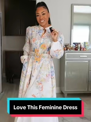 She’s feminine, appropriate, and very high quality! Nobody will be topping your style at work, church, or at brunch with this dress!!! Period!