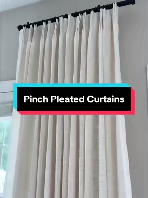 #curtains #pinchpleatcurtains #linencurtains #drapes #tiktokshopbacktoschool 