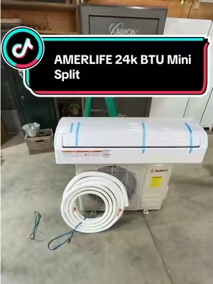 This is a super awesome deal on a pretty big sized mini split system! #minisplit #airconditioner #airconditioning #tiktokshopcreatorpicks #tiktokshopsummersale @amerlifeofficial 