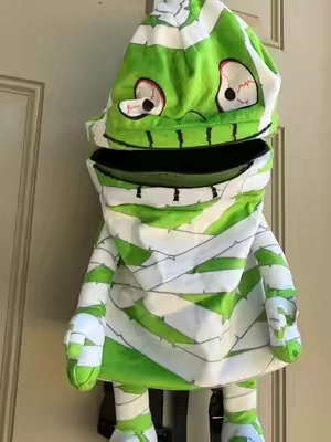 The perfect trick or treat bag! It’s animated and allows the kids to be hands free!! #mummytrickortreat #halloweenbag #trickortreatbag #halloweencandybag #kidstrickortreat @QVC, Inc 